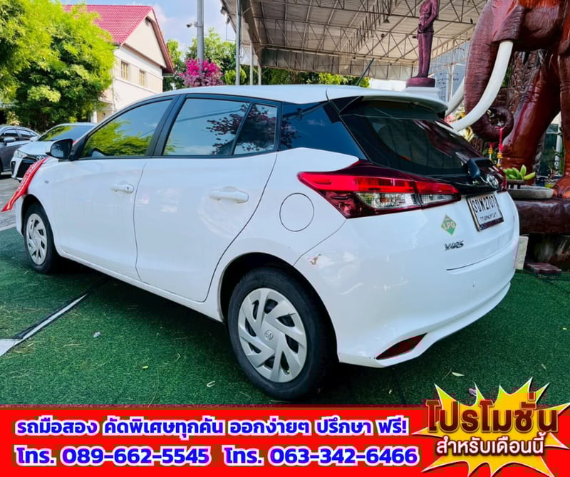 🎯ปี2022 Toyota YARIS 1.2  Entry ✅ไมล์แท้ 102,xxx กม.  💥 เครื่อง เบนซิน+ติดแก็ส LPG 🔥 เกียร์ออโต้