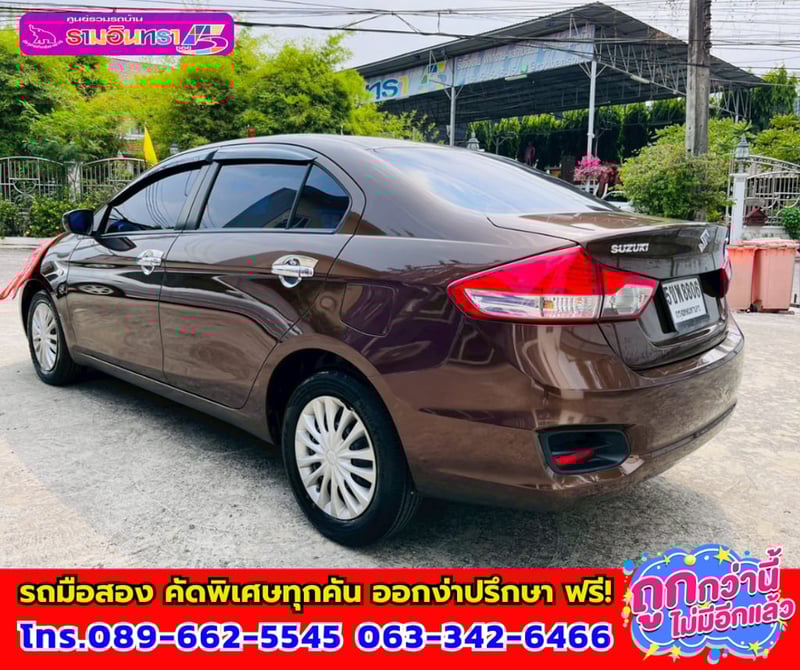 🌺ปี2019 Suzuki Ciaz 1.2 GL 🌸เกียร์ออโต้ 🔫ไมล์แท้เพียง 84,xxx กม. 🌊เครื่องยนต์เบนซิน