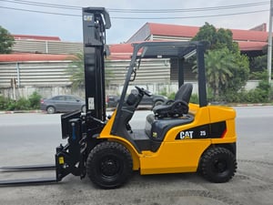 รถโฟล์คลิฟท์มือสอง CATERPILLAR DP25NT with Hinge Fork