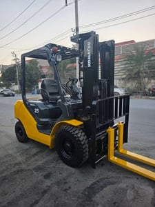 รถโฟล์คลิฟท์มือสอง KOMATSU FD25T-16 with Side Shift-Full Free Lift