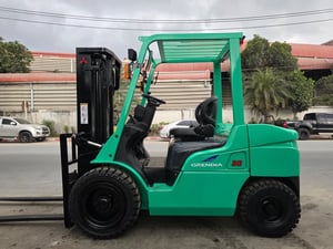 รถโฟล์คลิฟท์มือสอง MITSUBISHI GRENDIA FD30T รถโฟล์คลิฟท์มือสอง MITSUBISHI GRENDIA FD30T