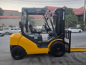 รถโฟล์คลิฟท์มือสอง KOMATSU FD25T-16 with Side Shift-Full Free Lift