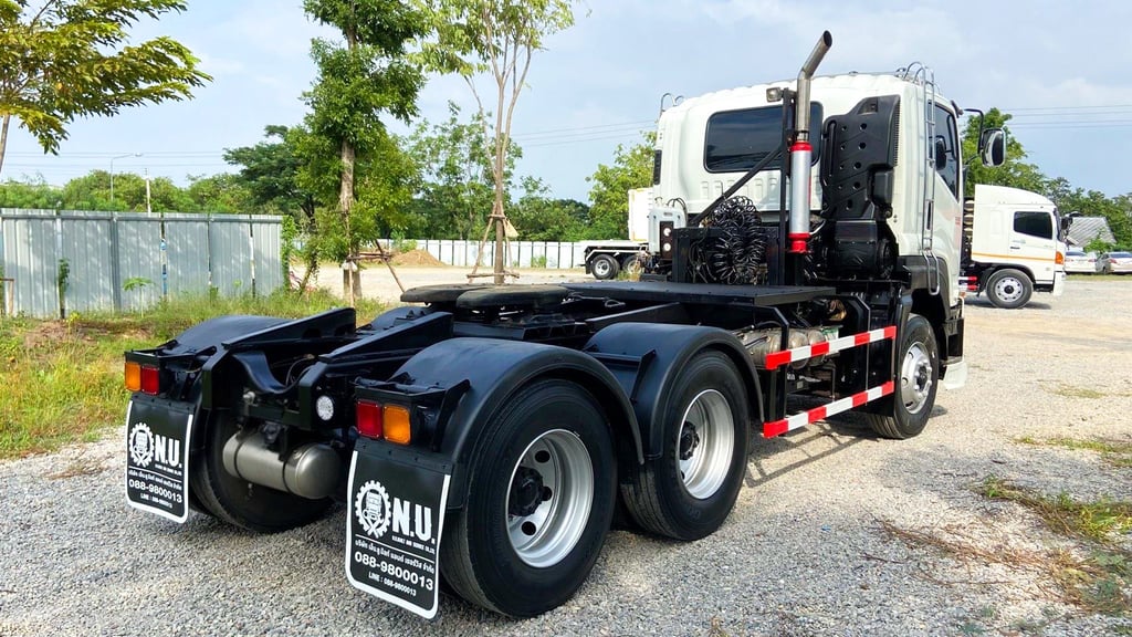 หัวลาก ISUZU GXZ 360 แรงม้า ปี 2558 ท่อทอง 