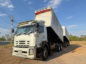 ISUZU FXZ รถบรรทุก 360 พ่วงแม่ลูกดั้มเกษตร อู่SMM