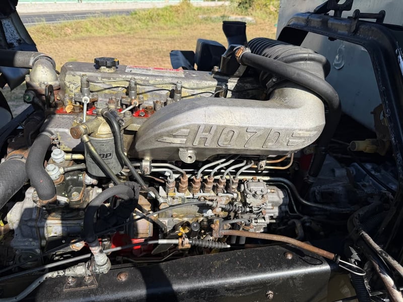 HINO FL 195แรงม้า รถบรรทุก 10ล้อ กระบะคอกสูง ปี1995