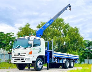 10 ล้อ ติดเครนกระบะคาร์โก้ HINO FI1J 212 แรงม้า ปี 2551 10 ล้อ ติดเครนกระบะคาร์โก้ HINO FI1J 212 แรงม้า ปี 2551