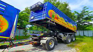 พ่วงแม่ลูก ISUZU FVZ 300 แรงม้า ปี 2561