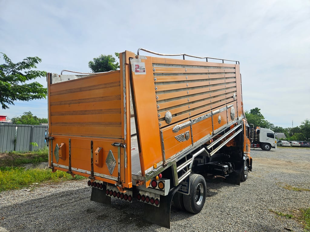 HINO FC9J 175แรงม้า รถบรรทุก 6ล้อ ดั้มพ์คอกเกษตร ปี2023