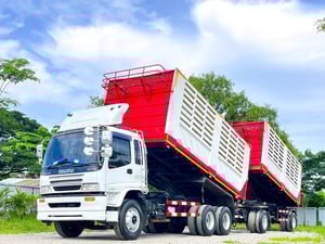 10 ล้อพ่วง ISUZU FXZ 270 แรงม้า ปี 2548