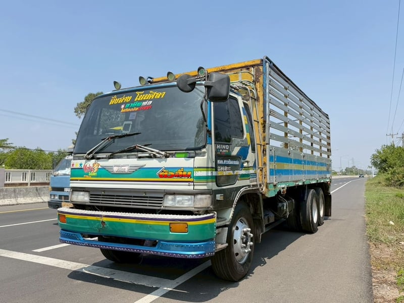 10 ล้อคอก HINO FL3H 195 แรง ปี37