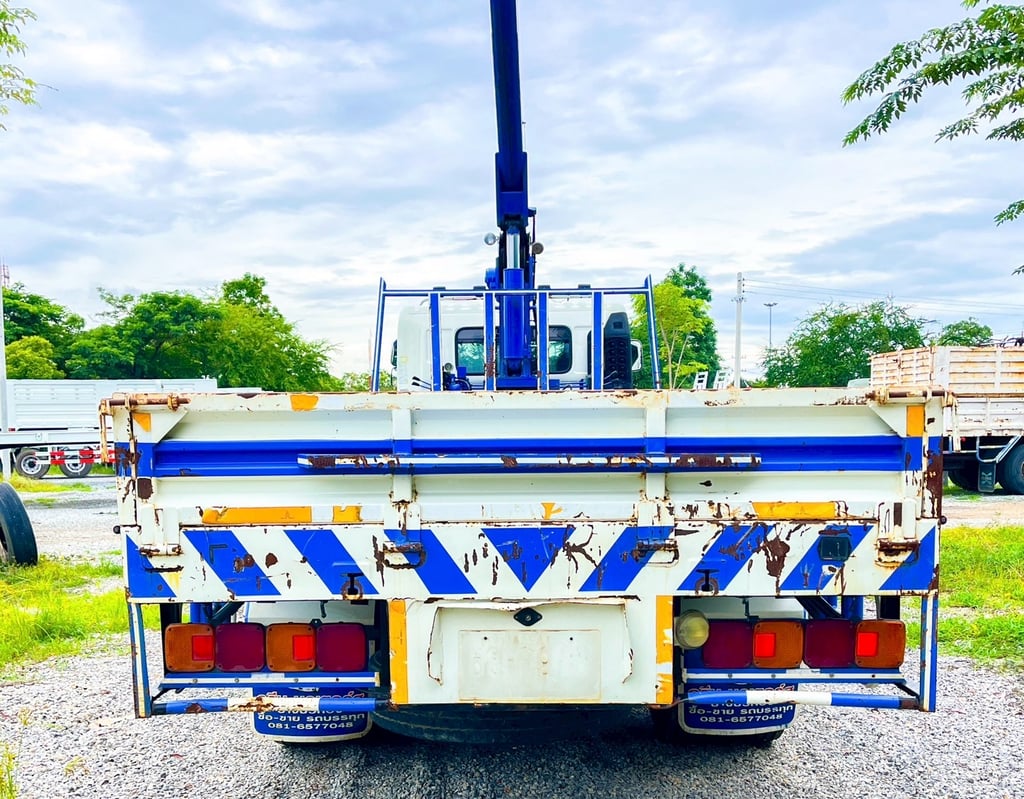 10 ล้อ ติดเครนกระบะคาร์โก้ HINO FI1J 212 แรงม้า ปี 2551 10 ล้อ ติดเครนกระบะคาร์โก้ HINO FI1J 212 แรงม้า ปี 2551