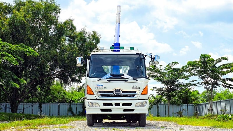 6 ล้อติดเครน HINO FC4J 150 แรงม้า ปี 2547