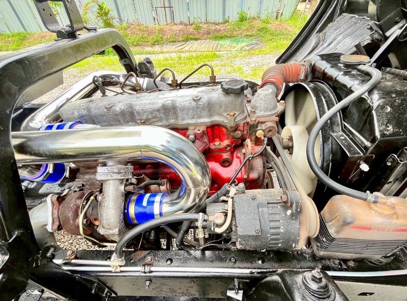 HINO FB รถบรรทุก 6ล้อ ดั้มพ์ ปี1990