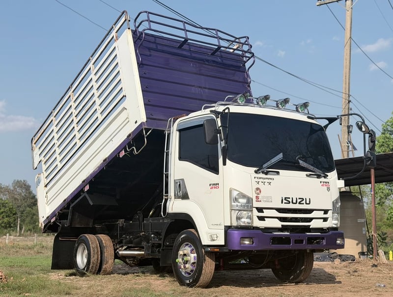 6 ล้อดั้มคอกเกษตร ISUZU FRR 210 ปี 2562