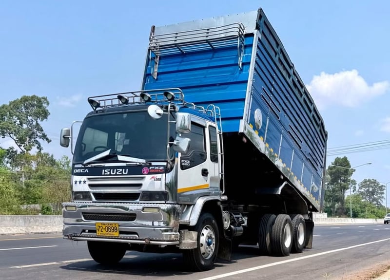 10 ล้อดั้ม คอกเกษตร ISUZU FXZ 320 แรง แม็คโหลด