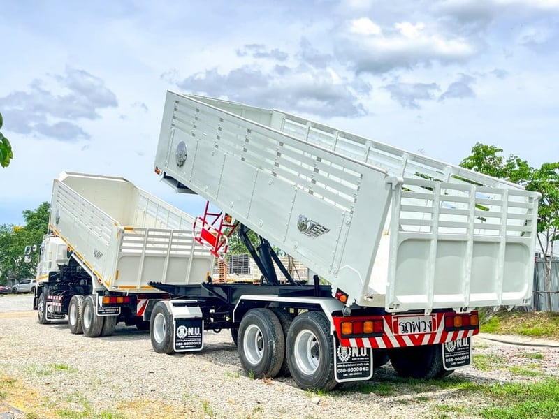 10 ล้อพ่วงแม่ลูก HINO FM2P 380 แรงม้า ปี 2554