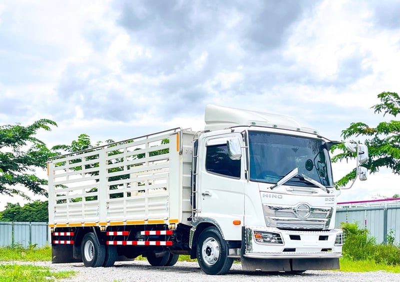 HINO FC 175แรงม้า รถบรรทุก 6ล้อ กระบะคอกสูง ปี2022