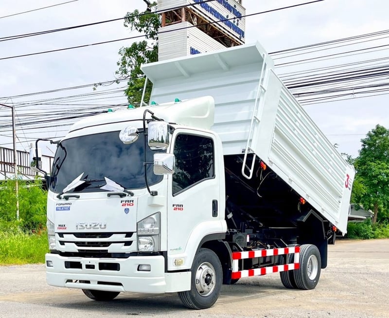 ISUZU FRR 210แรงม้า รถบรรทุก 6ล้อ ดั้มพ์ ปี2021 ISUZU FRR 210แรงม้า รถบรรทุก 6ล้อ ดั้มพ์ ปี2021
