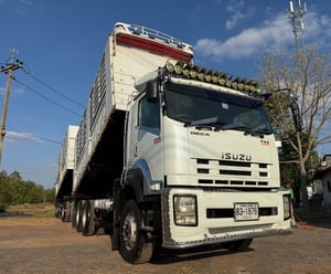 ISUZU FXZ รถบรรทุก 360 พ่วงแม่ลูกดั้มเกษตร อู่SMM