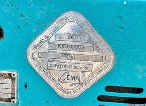 Kubota PC30 Kubota PC30