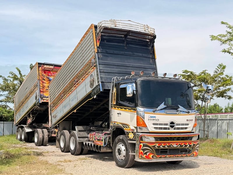 พ่วง HINO FM2P 380 แรงม้า ปี 2555 