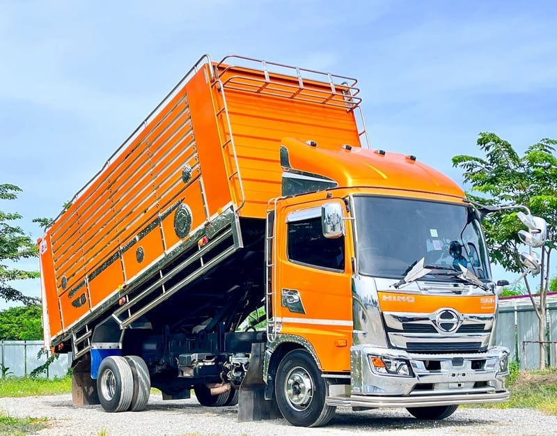 6 ล้อดัมพ์เกษตร HINO FC9J 175 แรงม้า ปี 2566