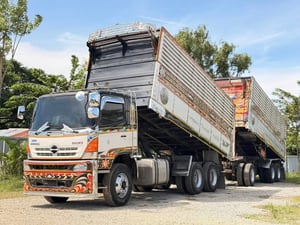 พ่วง HINO FM2P 380 แรงม้า ปี 2555 