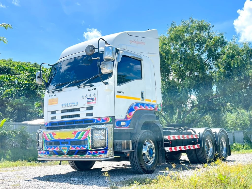 หัวลาก ISUZU GXZ 360 แรงม้า ปี 2555 หัวลาก ISUZU GXZ 360 แรงม้า ปี 2555