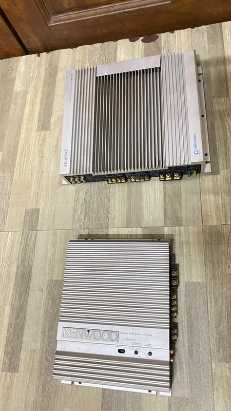 เทส Addzest Apa 4200 (Clarion) 4ch Made in USA มือสองญีปุ่น Addzest APA 4200 