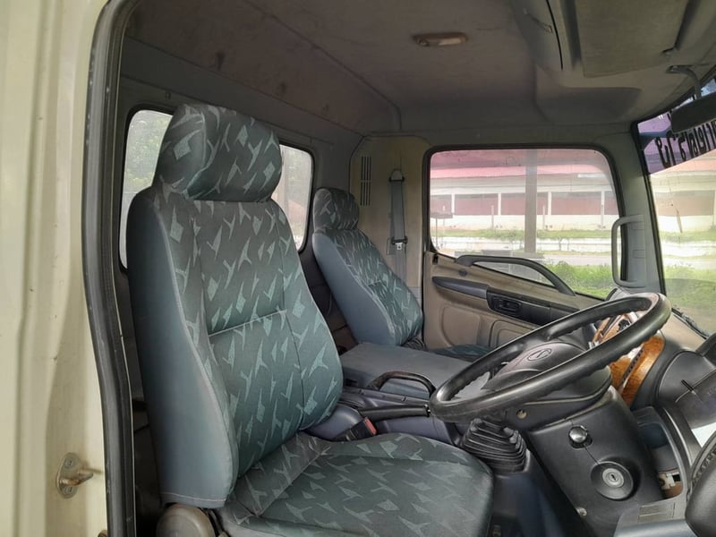 HINO FC 144แรงม้า รถบรรทุก 6ล้อกระบะไม้คาร์โก้ปี2007