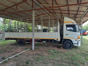 HINO FC 210แรงม้า รถบรรทุก 6ล้อ กระบะคอกสูง ปี2020 เลขไมล์ 100,000 กม.