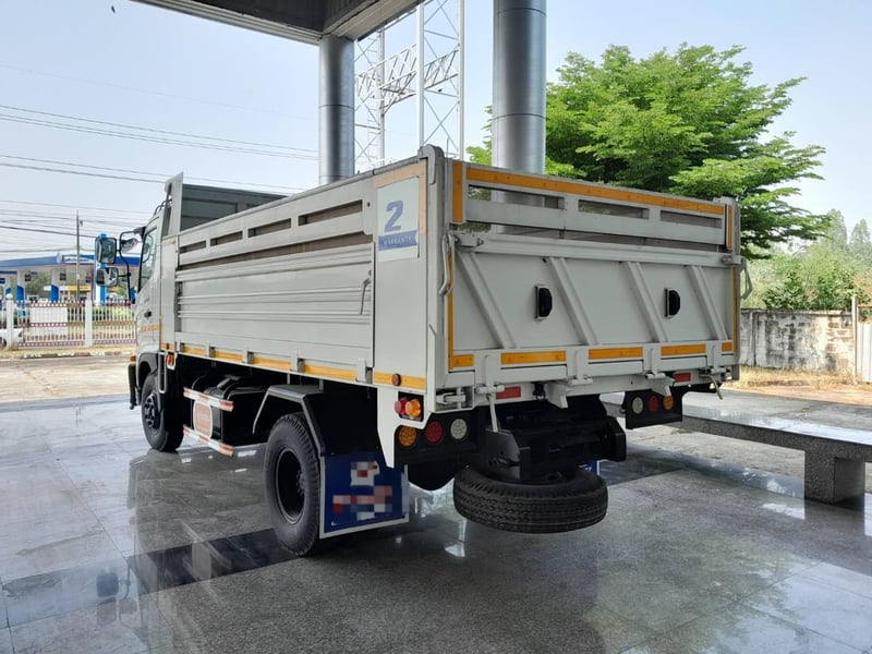 รถใหม่ HINO FC 175แรงม้า รถบรรทุก 6ล้อ ดั้มพ์ ปี2022 เลขไมล์ 698 กม.