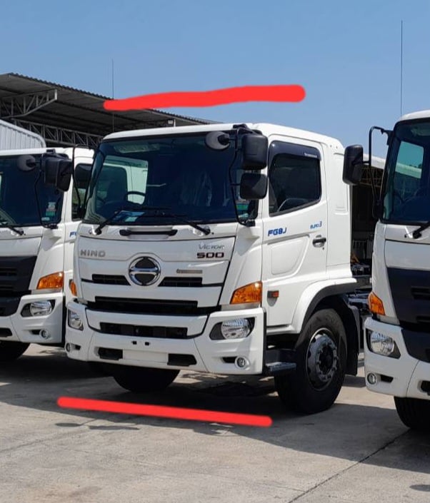 HINO FG8JR1A 240แรงม้า รถบรรทุก 6ล้อ  ปี2025