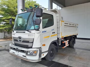 รถใหม่ HINO FC 175แรงม้า รถบรรทุก 6ล้อ ดั้มพ์ ปี2022 เลขไมล์ 698 กม.