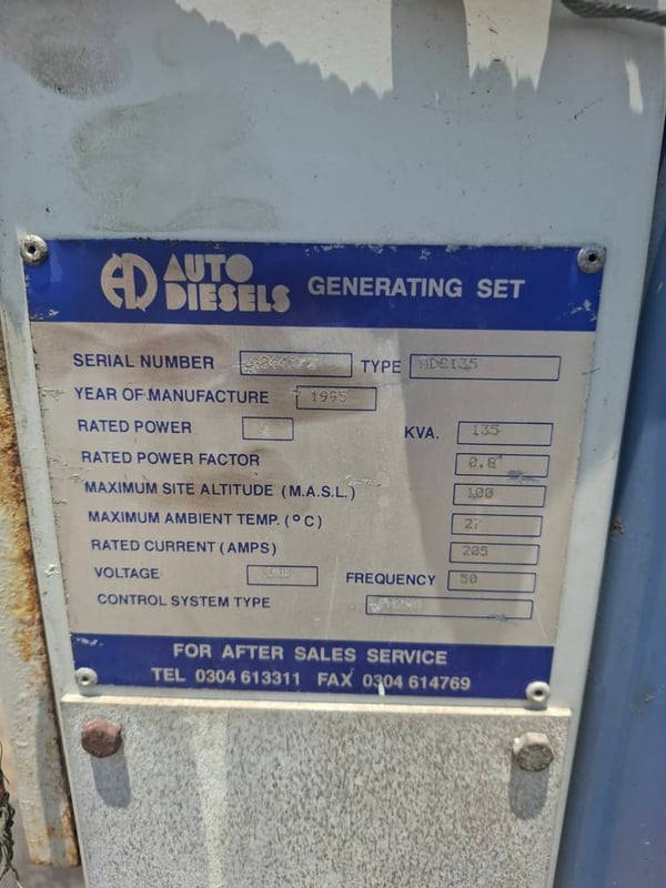 135KVA 6CT8.3