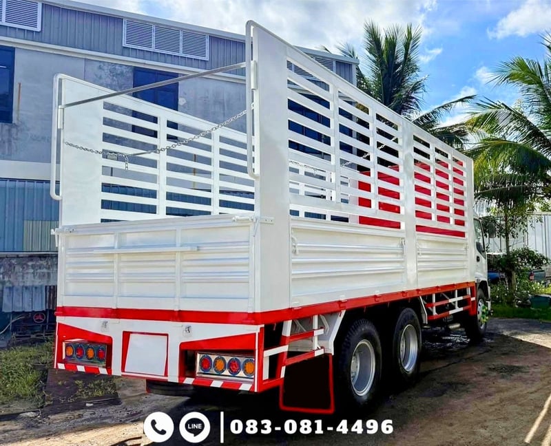 10 ล้อคอก ISUZU FVM 230 แรงม้า ปี 2546 