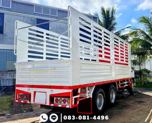 10 ล้อคอก ISUZU FVM 230 แรงม้า ปี 2546 