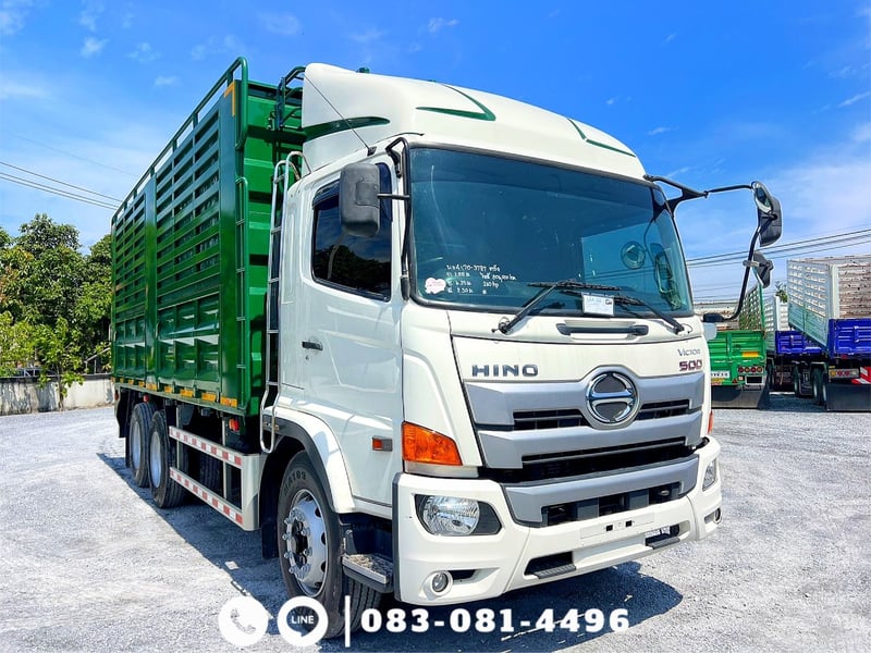 10 ล้อไม่ดั้ม HINO FL8J 260 แรงม้า ปี 2564
