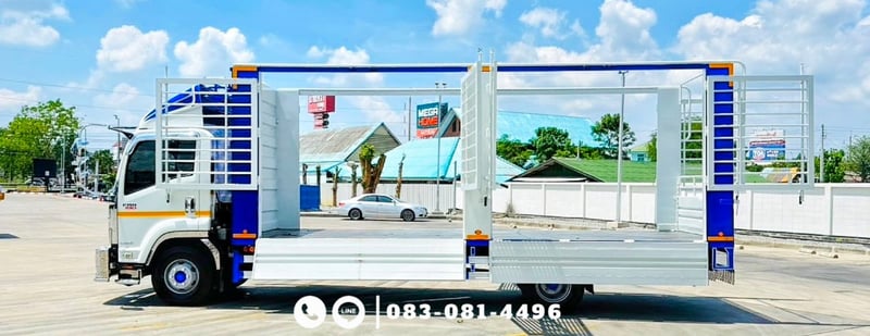 6 ล้อคอก ISUZU FRR 190 แรงม้า ปี 2565 กะบะพร้อมคอกเปิดได้ค่ะ 6 ล้อคอก ISUZU FRR 190 แรงม้า ปี 2565 กะบะพร้อมคอกเปิดได้ค่ะ
