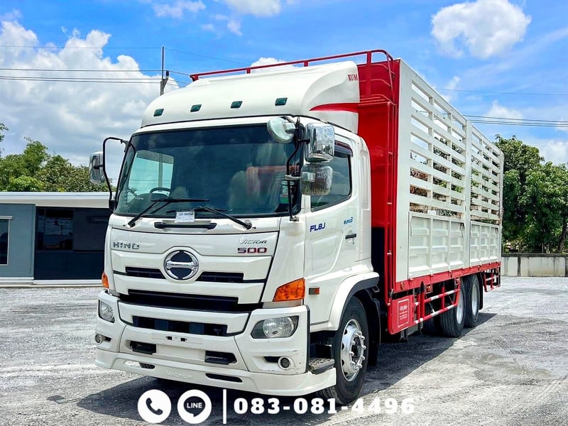 10 ล้อกะบะล่อง HINO VICTOR FL8J 260 แรงม้า ปี 2564 ยาวพิเศษ