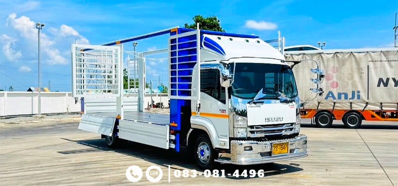 6 ล้อคอก ISUZU FRR 190 แรงม้า ปี 2565 กะบะพร้อมคอกเปิดได้ค่ะ 6 ล้อคอก ISUZU FRR 190 แรงม้า ปี 2565 กะบะพร้อมคอกเปิดได้ค่ะ