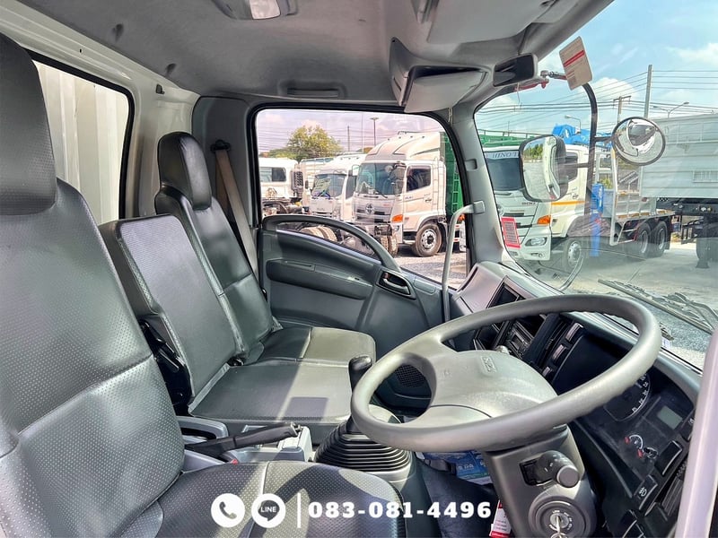 6 ล้อคอกเปิดได้รอบ ISUZU FRR 210 แรงม้า ปี 2566 ไมล์น้อย 27,000 KM.  