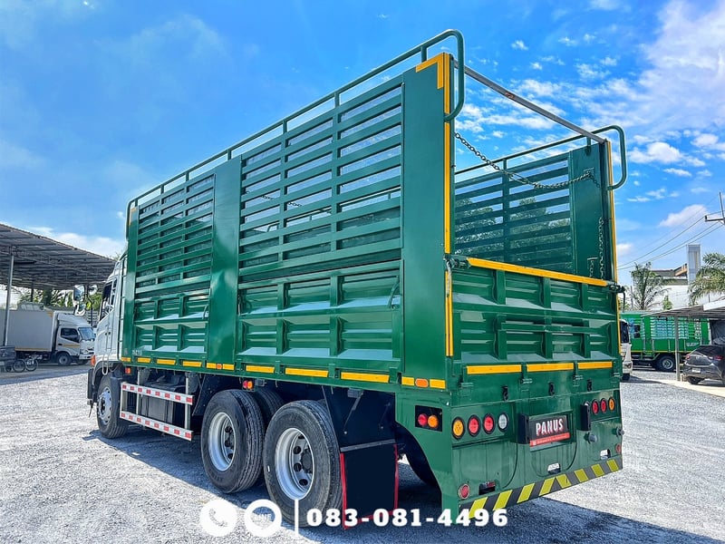 10 ล้อไม่ดั้ม HINO FL8J 260 แรงม้า ปี 2564