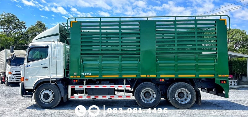 10 ล้อไม่ดั้ม HINO FL8J 260 แรงม้า ปี 2564