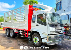 10 ล้อคอก ISUZU FVM 230 แรงม้า ปี 2546 