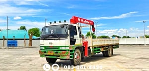 10 ล้อติดเครน HINO FF1J 210 แรงม้า ปี 2540 เครน 5 ตัน 3 ปลอก 2 ชัก