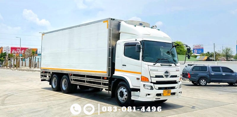 10 ล้อตู้เย็น HINO FL8J 260 เเรงม้า ปี 2559 ตู้เย็นพร้อมเครื่องทำความเย็นติดลบ-14 องศา 10 ล้อตู้เย็น HINO FL8J 260 เเรงม้า ปี 2559 ตู้เย็นพร้อมเครื่องทำความเย็นติดลบ-14 องศา