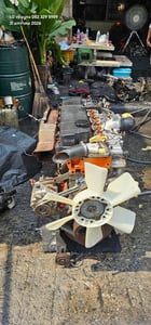 เครื่องยนต์ Isuzu 195 ปั่นปูน