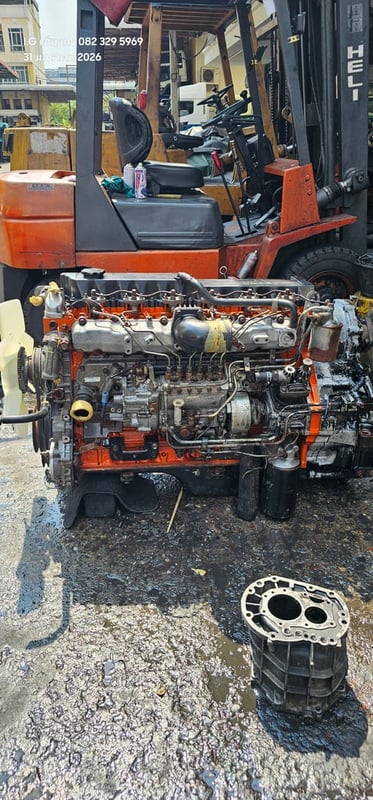 เครื่องยนต์ Isuzu 195 ปั่นปูน