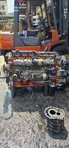 เครื่องยนต์ Isuzu 195 ปั่นปูน